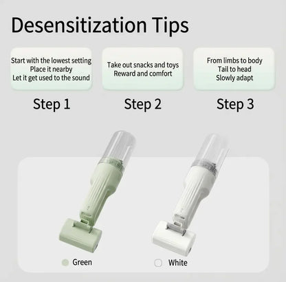 Portable Pet vacuum cleaner all-in-one machine hair care device suction hair comb massage comb source manufacturer hair removal float hair cleaning
